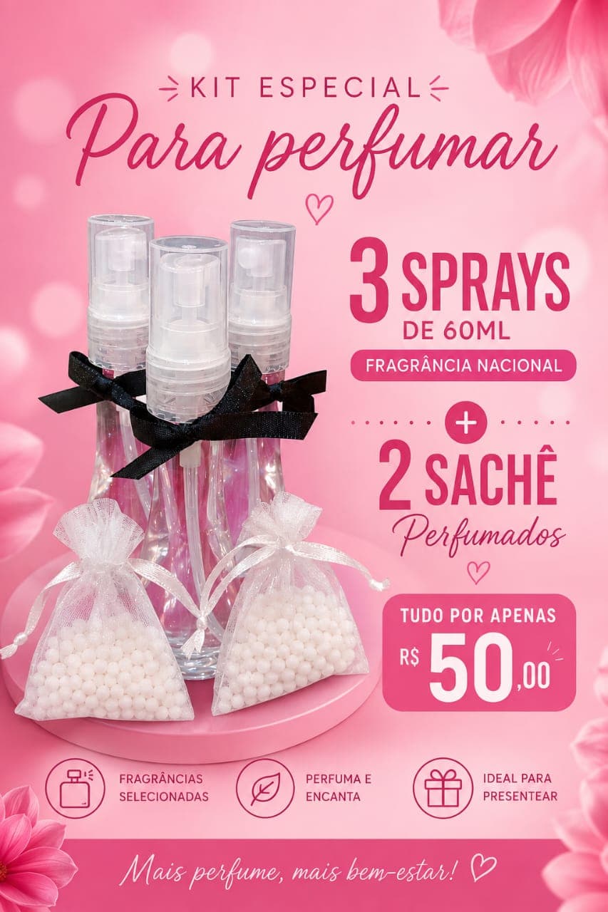 Monte seu kit para perfumar